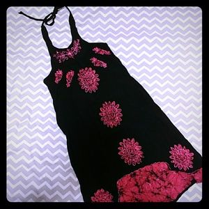 Halter-top Swimsuit Cover-up